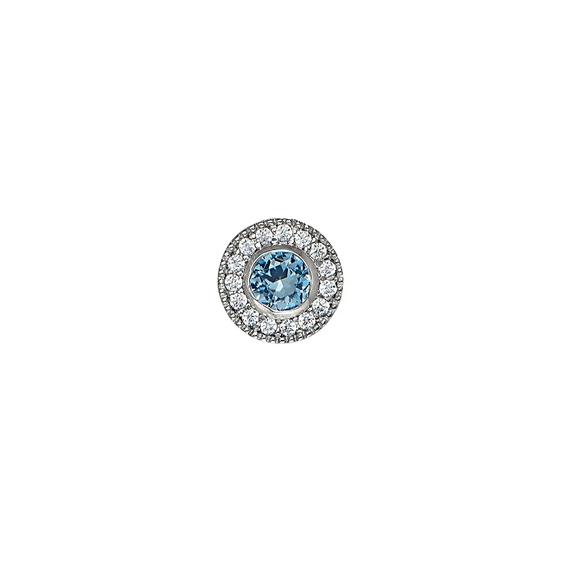 handcrafted raw crystal pendant This is Us: Our Life, Our Story - Birthstone Slide