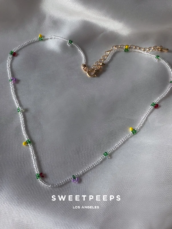 silver infinity knot ring Farmers Market Thin Choker
