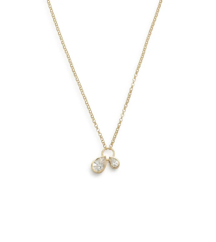 real peridot gemstone ring Forever & Always a Pair : Diamond Stationary Necklace