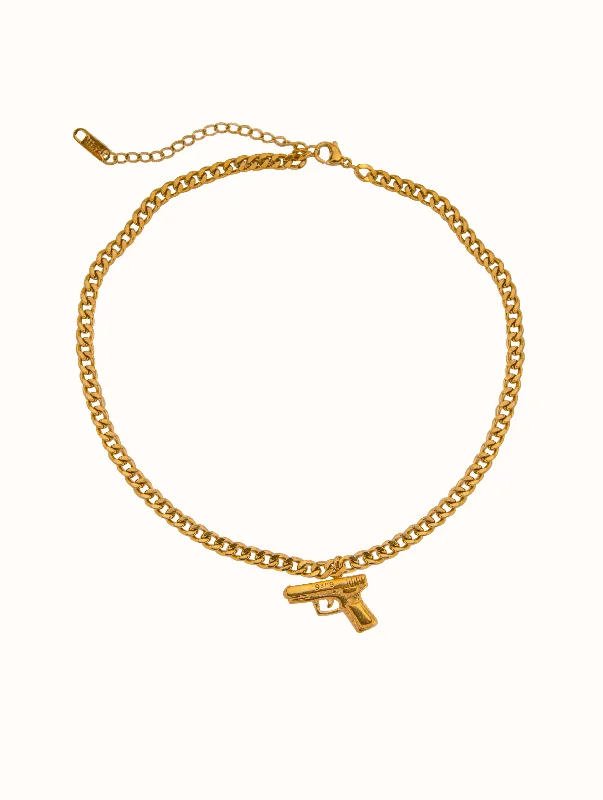 real tiger’s eye bead bracelet Gun Choker