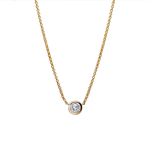 Ladies Fashion Diamond Necklace