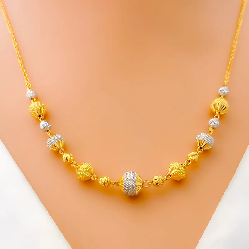 minimalist pearl pendant necklace Lovely Multi-Color 22k Gold Necklace