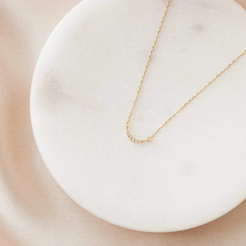 adjustable infinity charm bracelet Lucia Pave Necklace