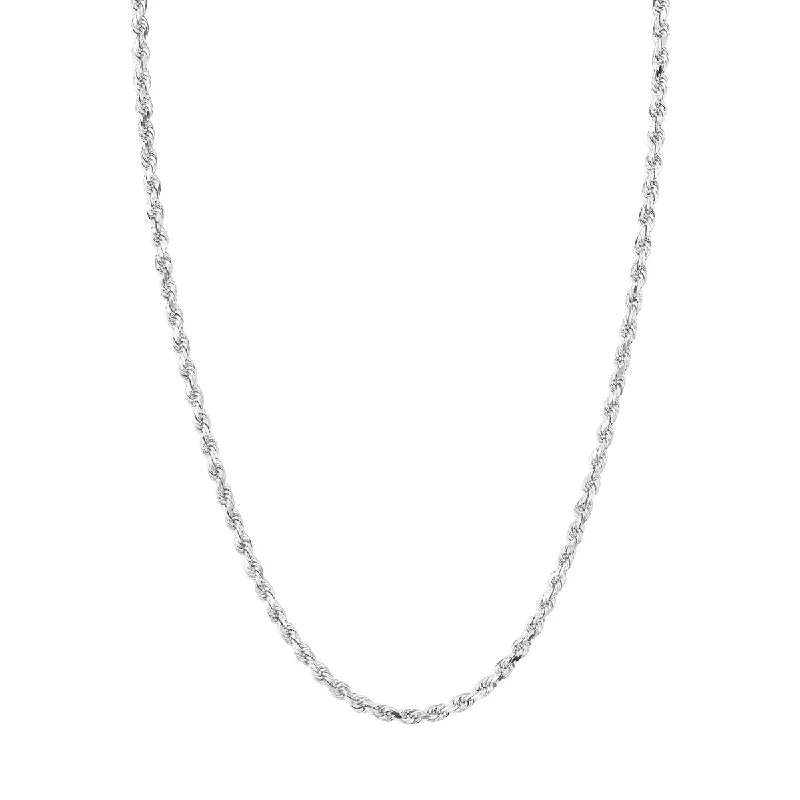 men’s silver wedding band Men's Rope Chain