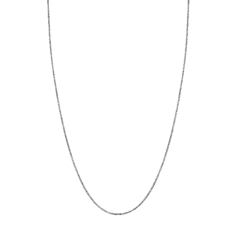 personalized gemstone pendant necklace Men's Mini Franco Chain