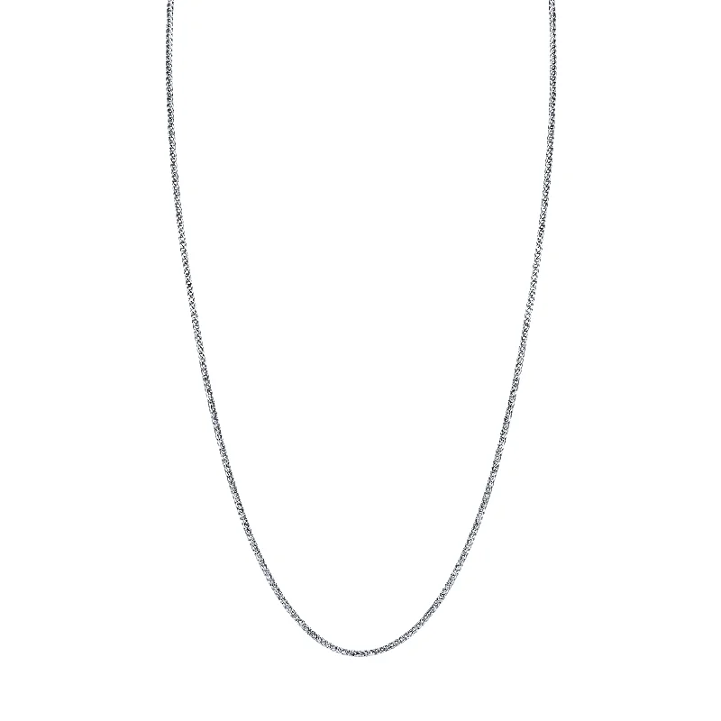 classic wedding set with diamonds Men's Small Franco Chain