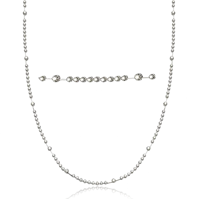 Necklace in 18k Gold with Diamonds