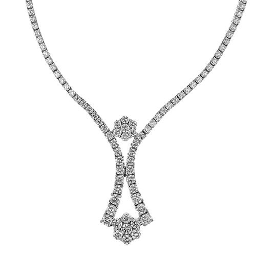 Necklace in 18k Gold with Diamonds