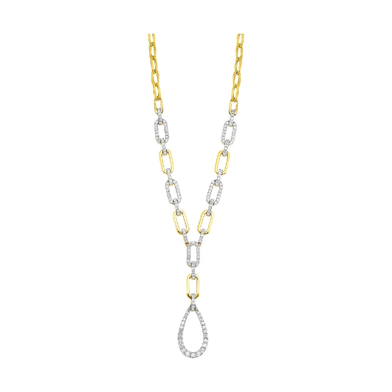 dainty gemstone drop earrings 14Kt Yellow Gold Diamond 1Ctw Necklace