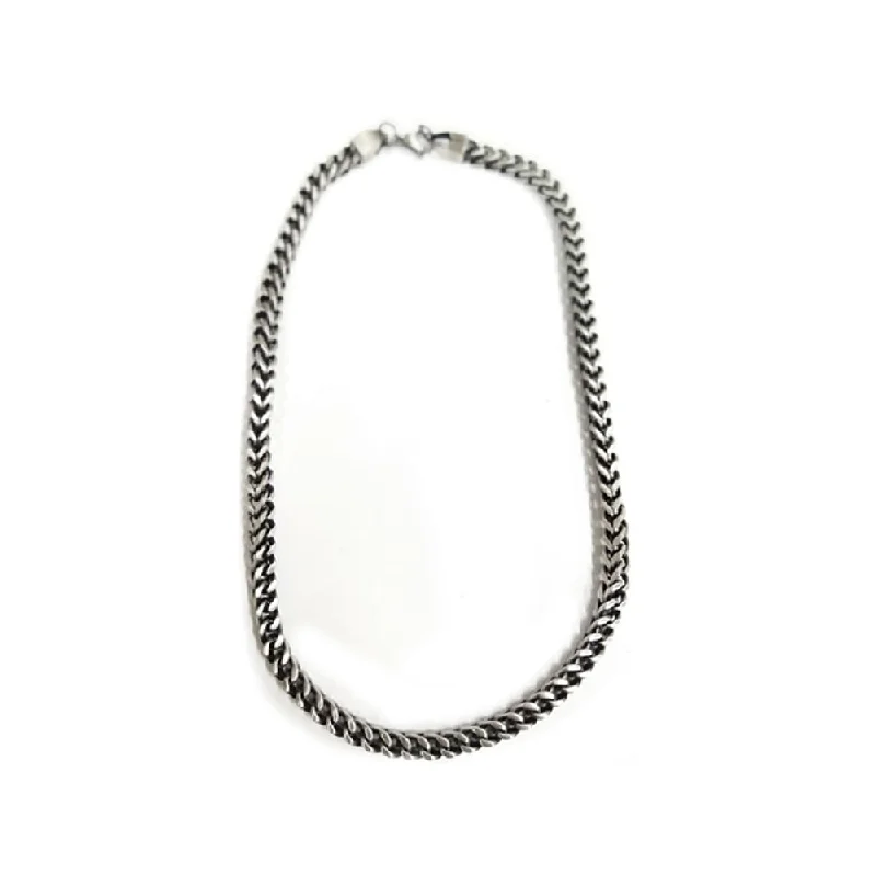 dainty gold chain earrings Stainless Steel Curb Chain Necklace