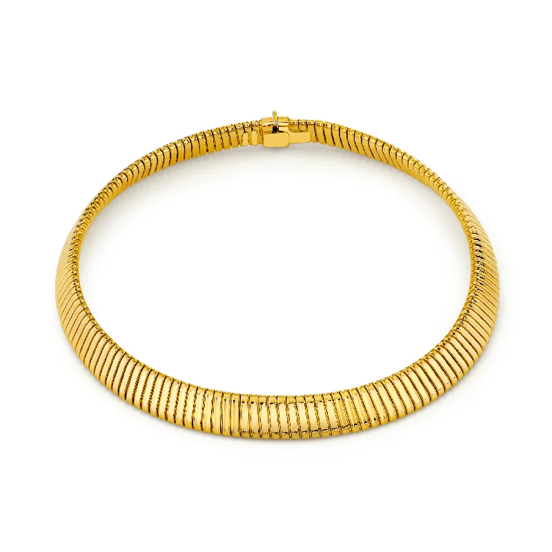hammered gold signet ring Ouroboros Choker