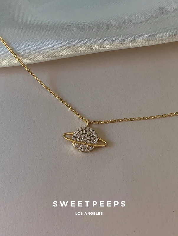 birthstone necklace for mom Out Of This World Necklace