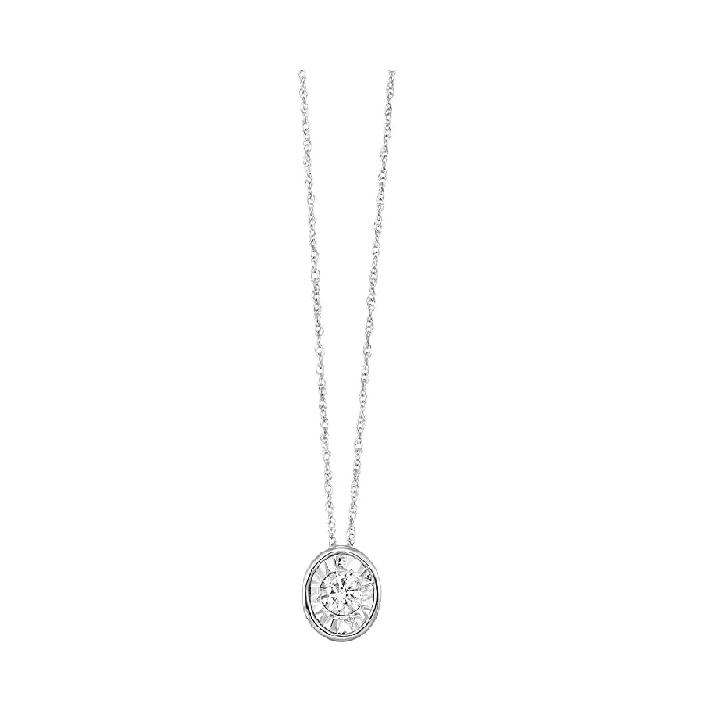 classic silver pearl earrings White Gold and Diamond Bezel Pendant