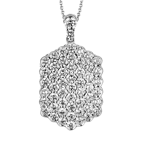 Pendant in 18k Gold with Diamonds