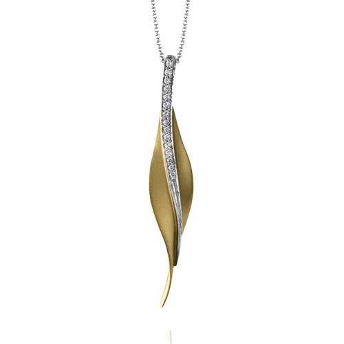 Pendant in 18k Gold with Diamonds