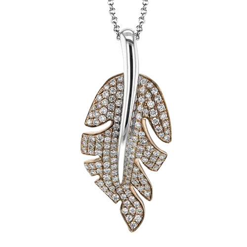 Pendant in 18k Gold with Diamonds