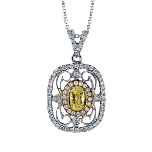 Pendant in 18k Gold with Diamonds