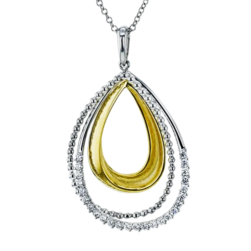 Pendant in 18k Gold with Diamonds