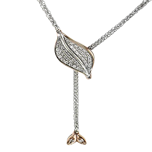 Pendant in 18k Gold with Diamonds