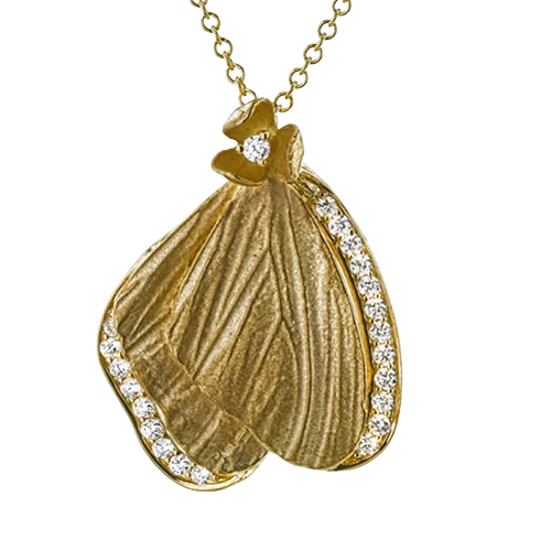 Pendant in 18k Gold with Diamonds