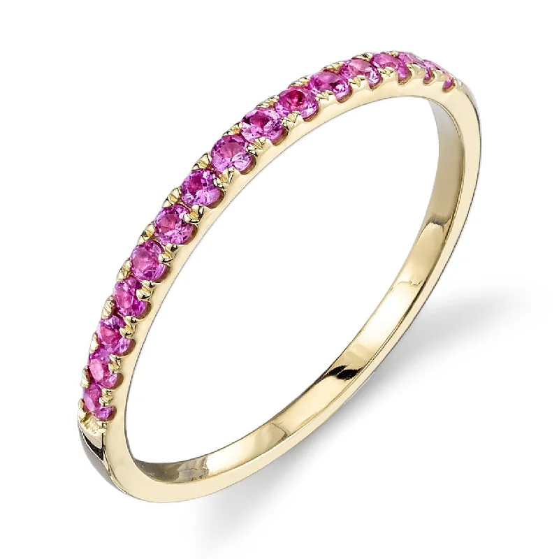 hammered gold disc necklace PAVÉ RING