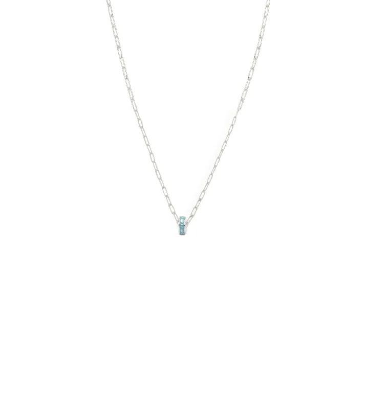 vintage art deco engagement ring Reverie : Heart Beat Super Fine Clip Chain Necklace White Gold