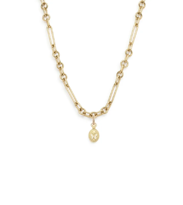 black opal engagement ring Reverie : Small Mixed Clip Chain Necklace
