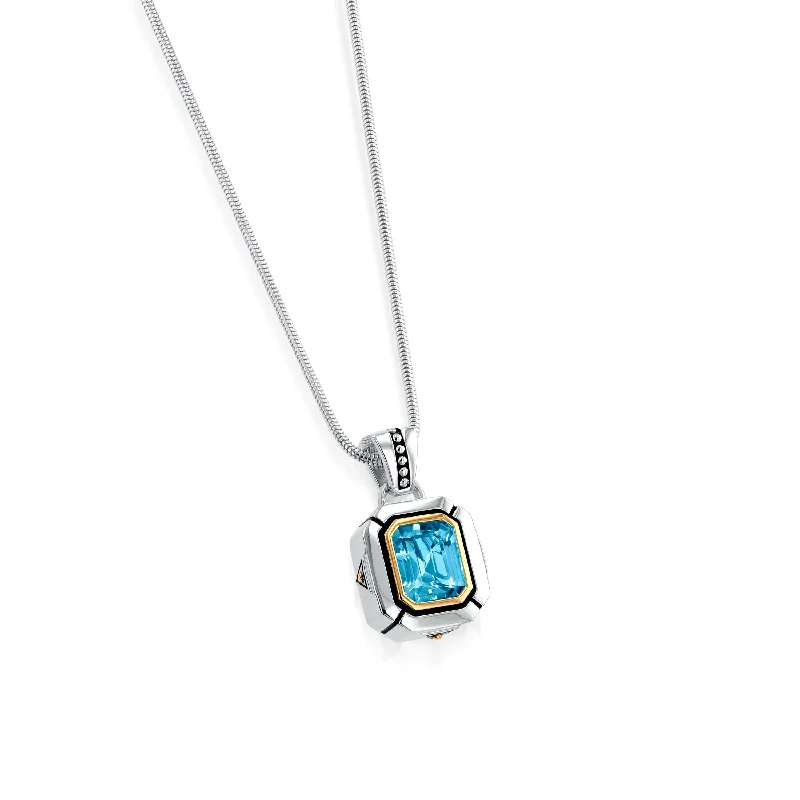 Sahara Gemstone Pendant Necklace