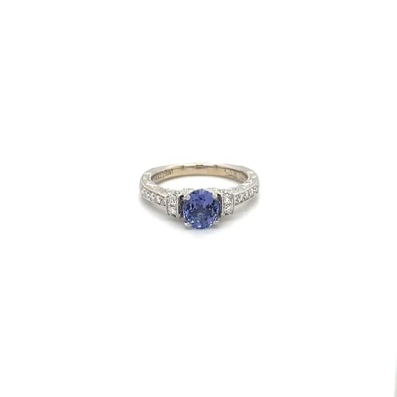 Sapphire and Diamond Ring at Regard Jewelry in Austin, Texas