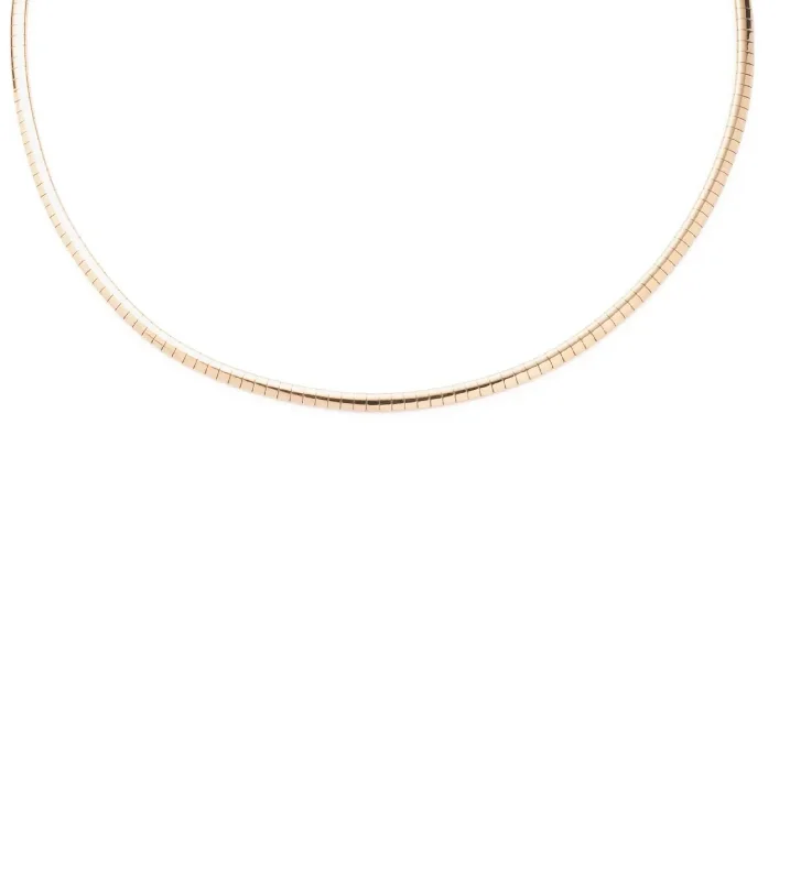 snake chain bracelet gold Small Sleek Collar Chain Necklace