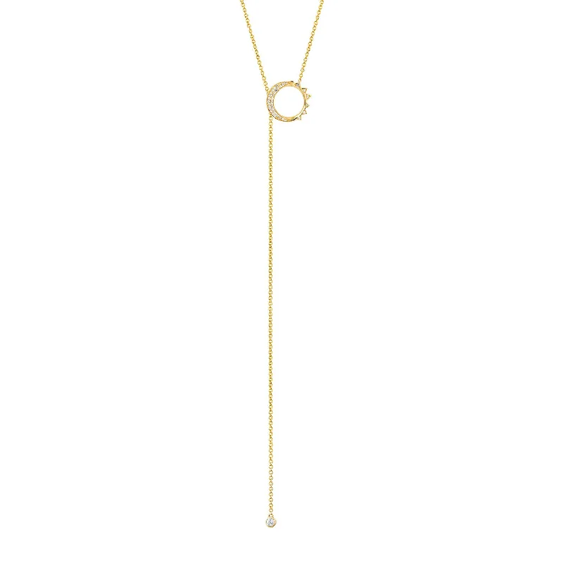 gemstone stacking rings colorful Small Unity Lariat
