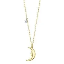 Star and Moon Necklace