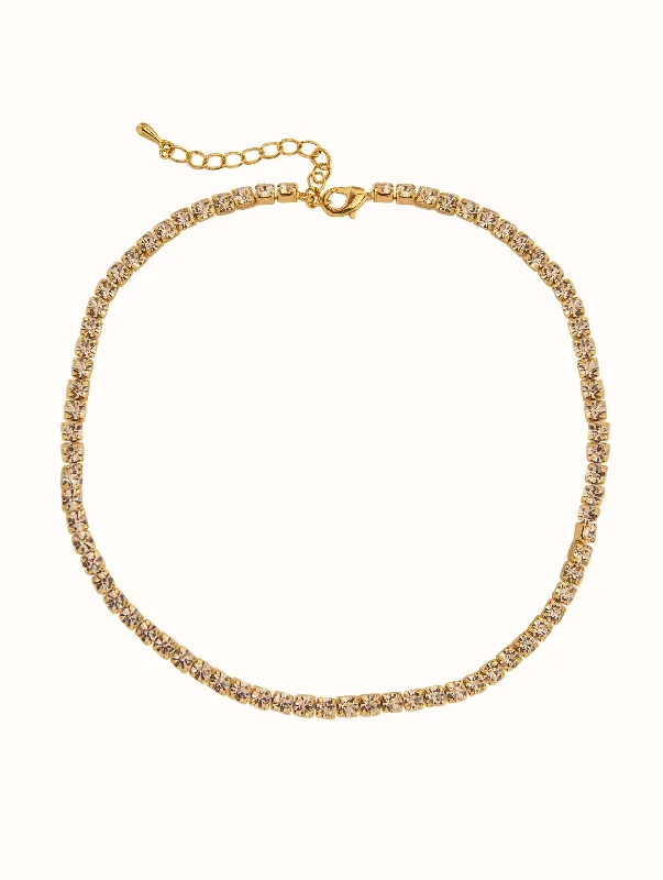 petite diamond promise ring Tennis Choker