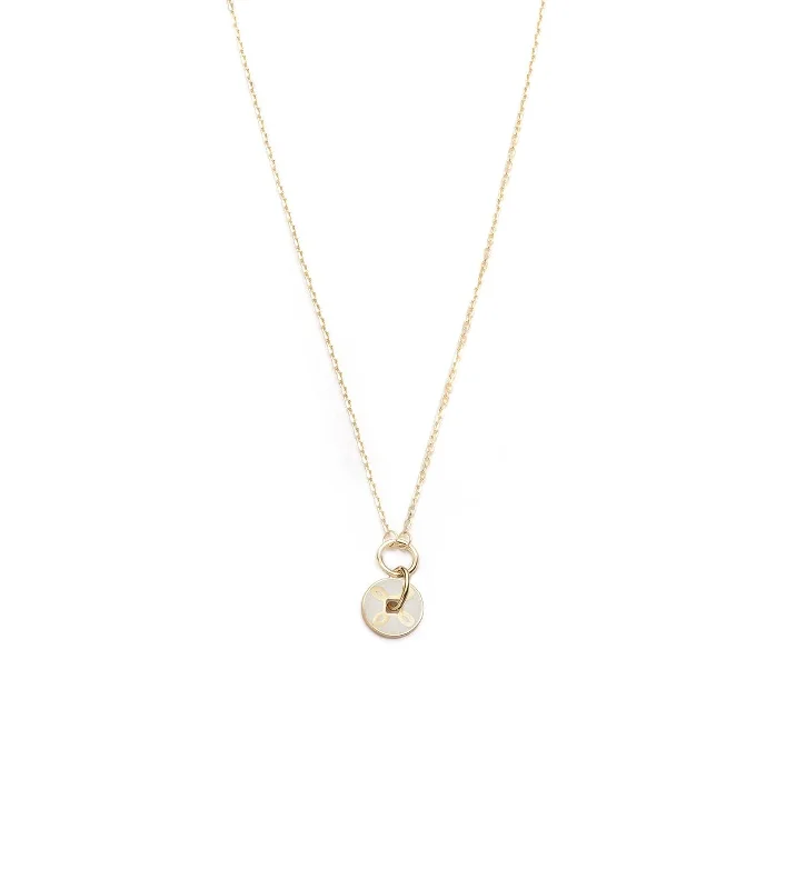 rose gold snake chain bracelet True Love Knot : Symbol Champleve Enamel Disk Drop Necklace