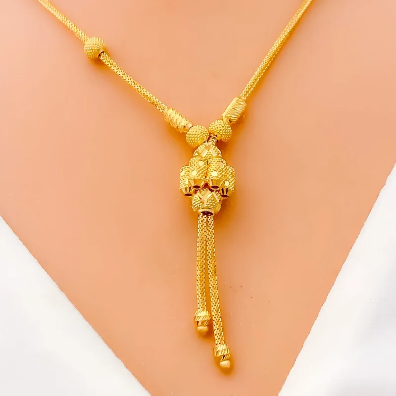 celestial galaxy planet earrings Unique Reflective Cluster 22k Gold Necklace