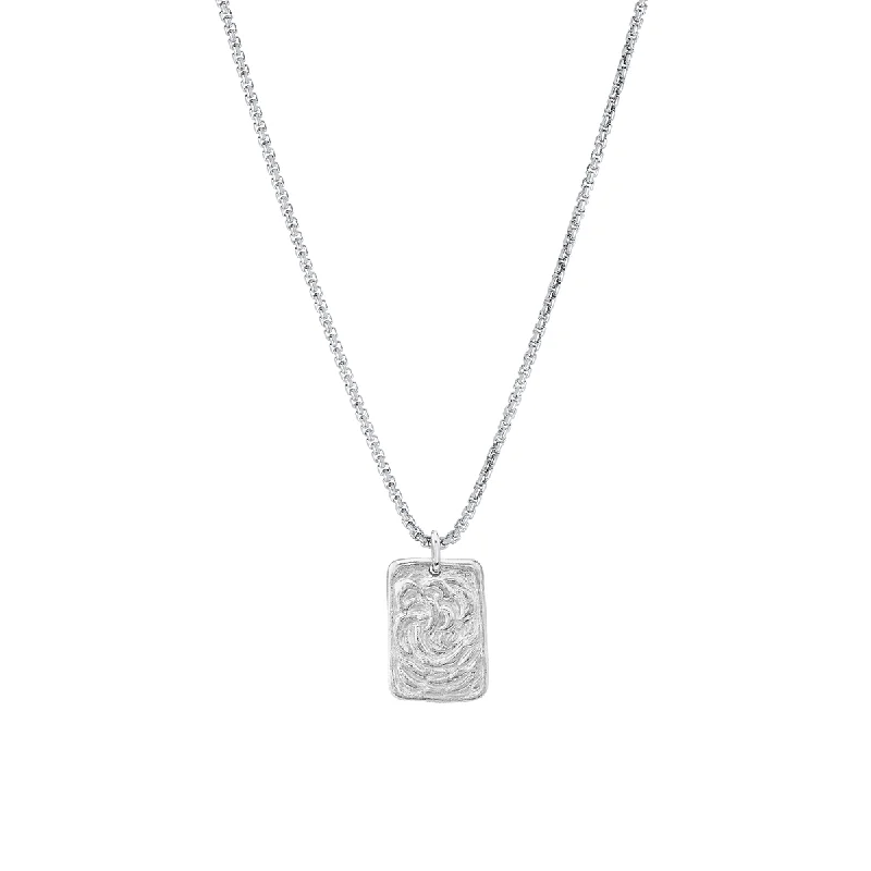celestial moon and stars ring Wave Plate Necklace