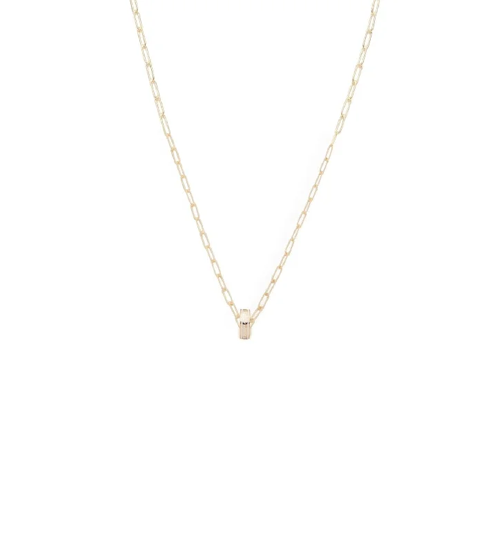 emerald gemstone earrings Wholeness : Heart Beat Super Fine Clip Chain Necklace