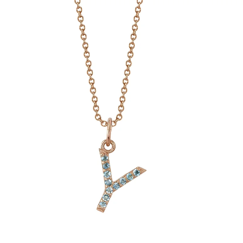bold gothic skull necklace Y Initial Birthstone Charm Necklace
